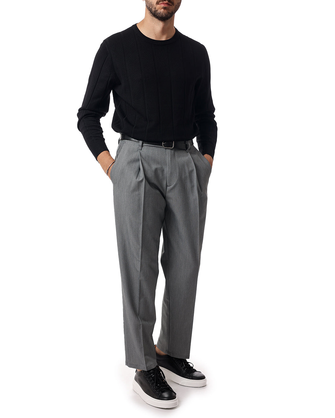 Pantalone relax fit