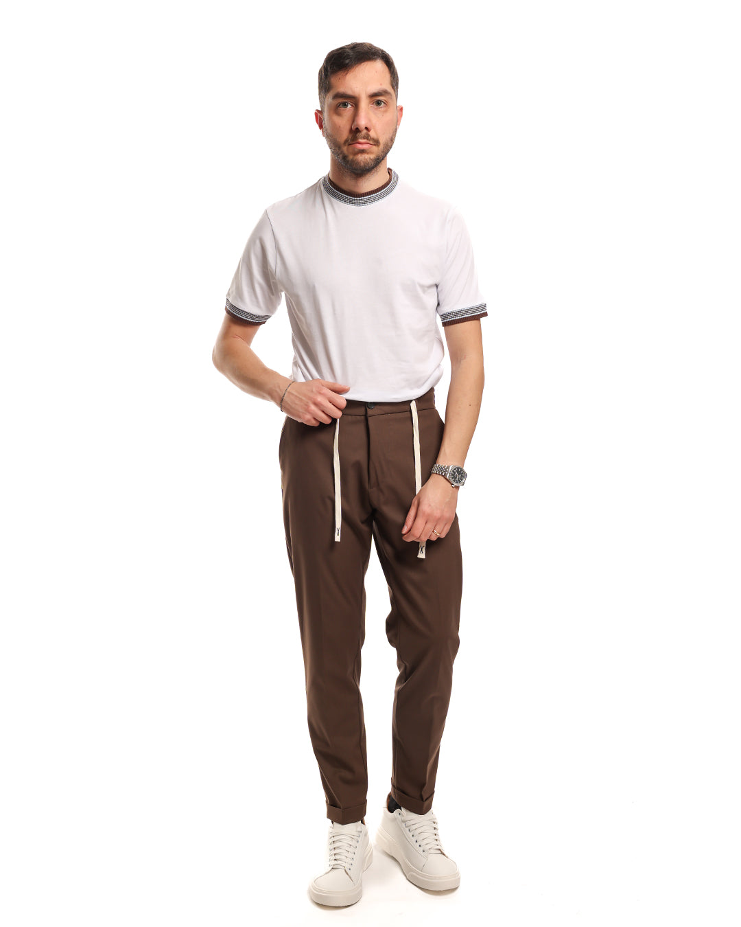 Tee Shirt costine in filo