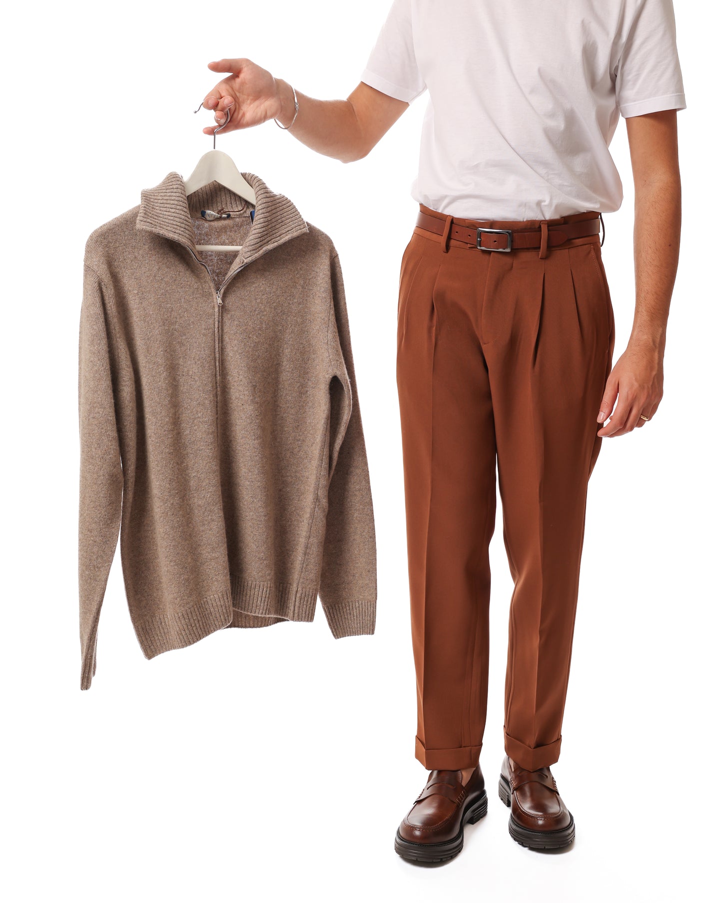 Giacca in maglia camionista