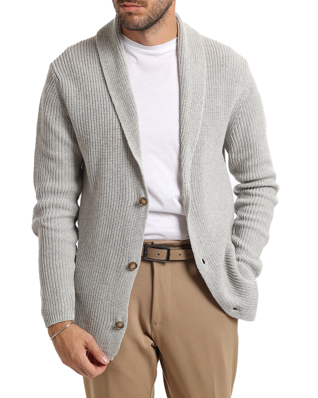 Cardigan giacca sciallato