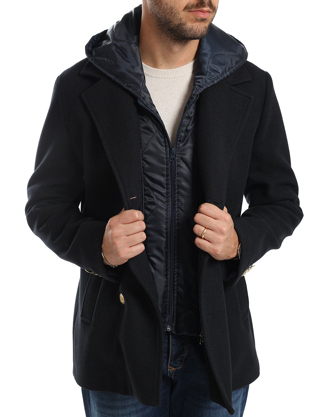 Cappotto peacot