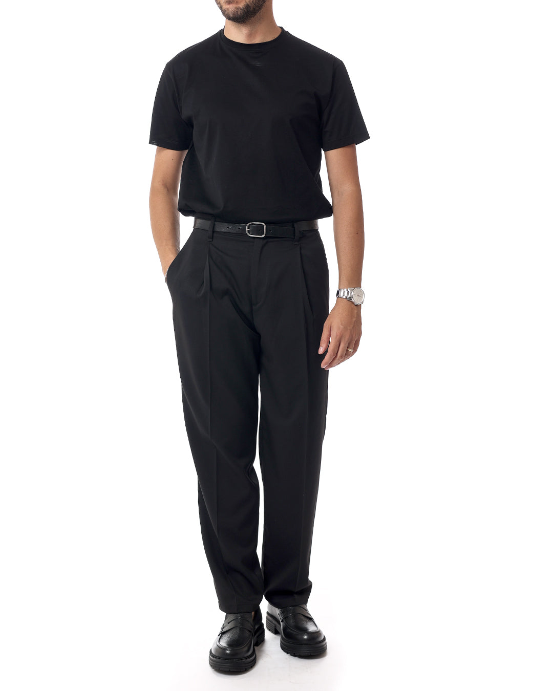 Pantalone relax fit