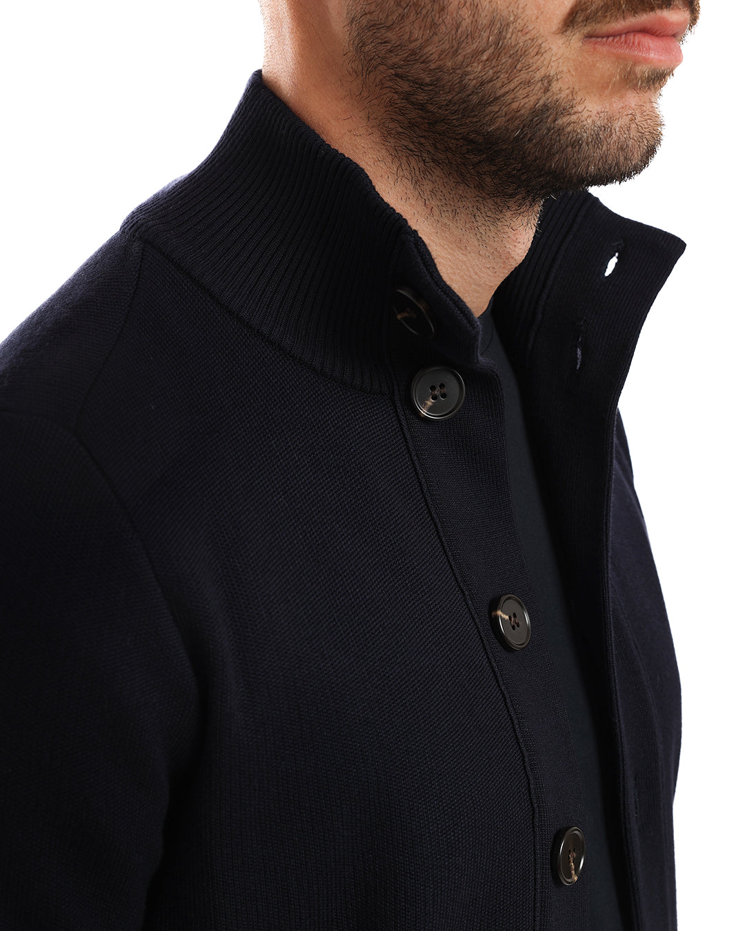 Cardigan giacca lupetto