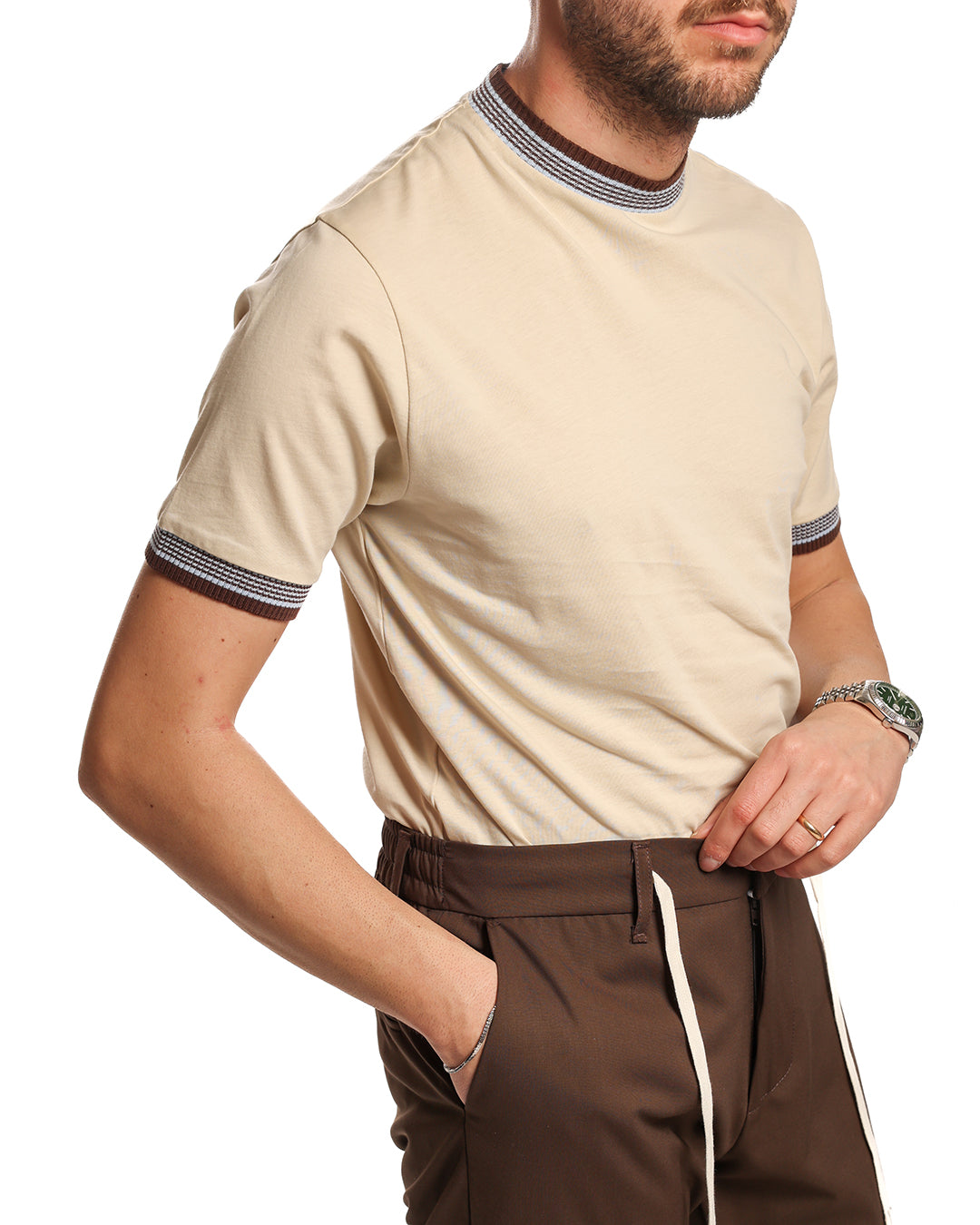 Tee Shirt costine in filo