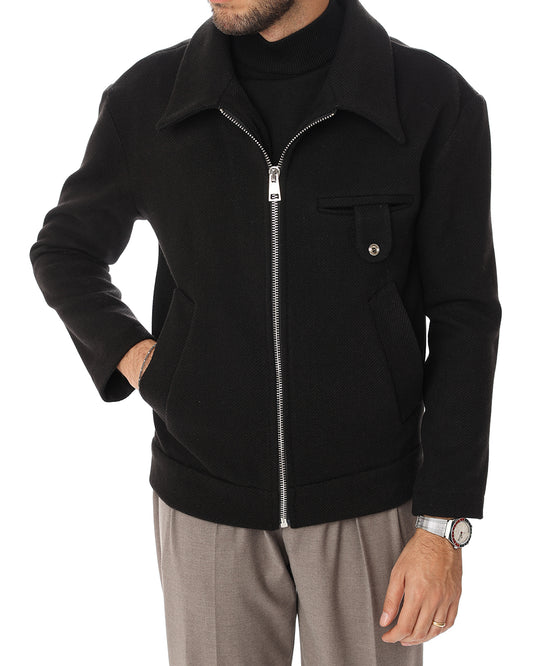 Jacket aviatore nero