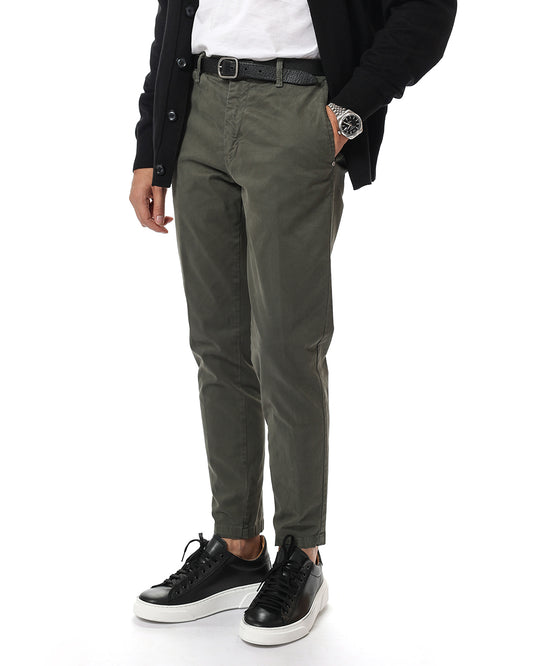 Pantalone chinos verde