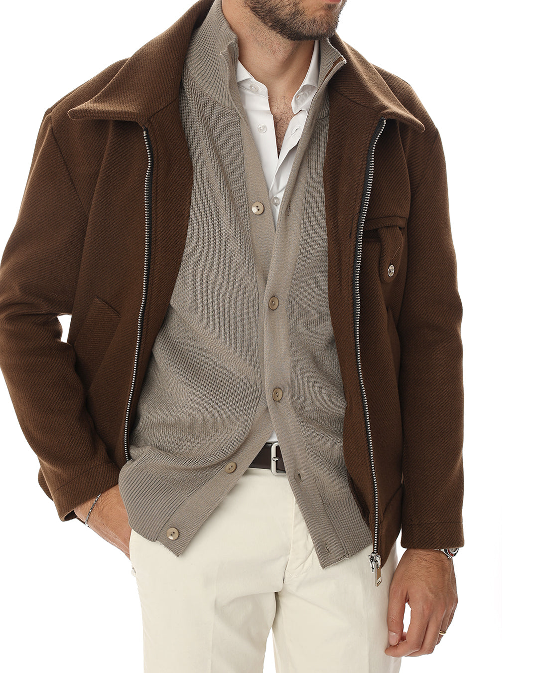 Jacket aviatore moro