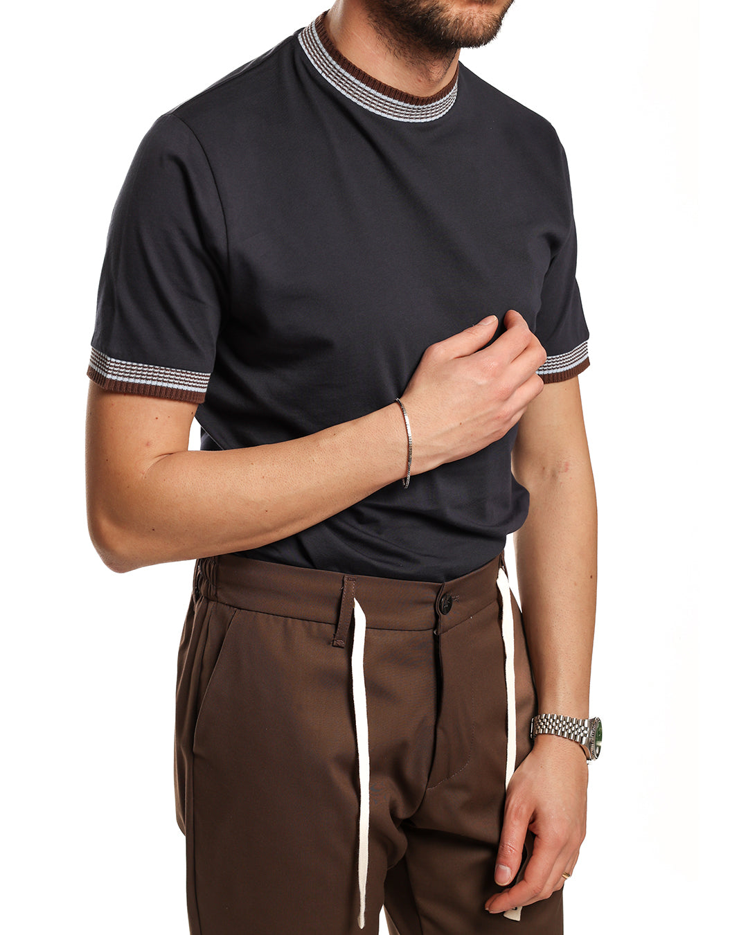 Tee Shirt costine in filo