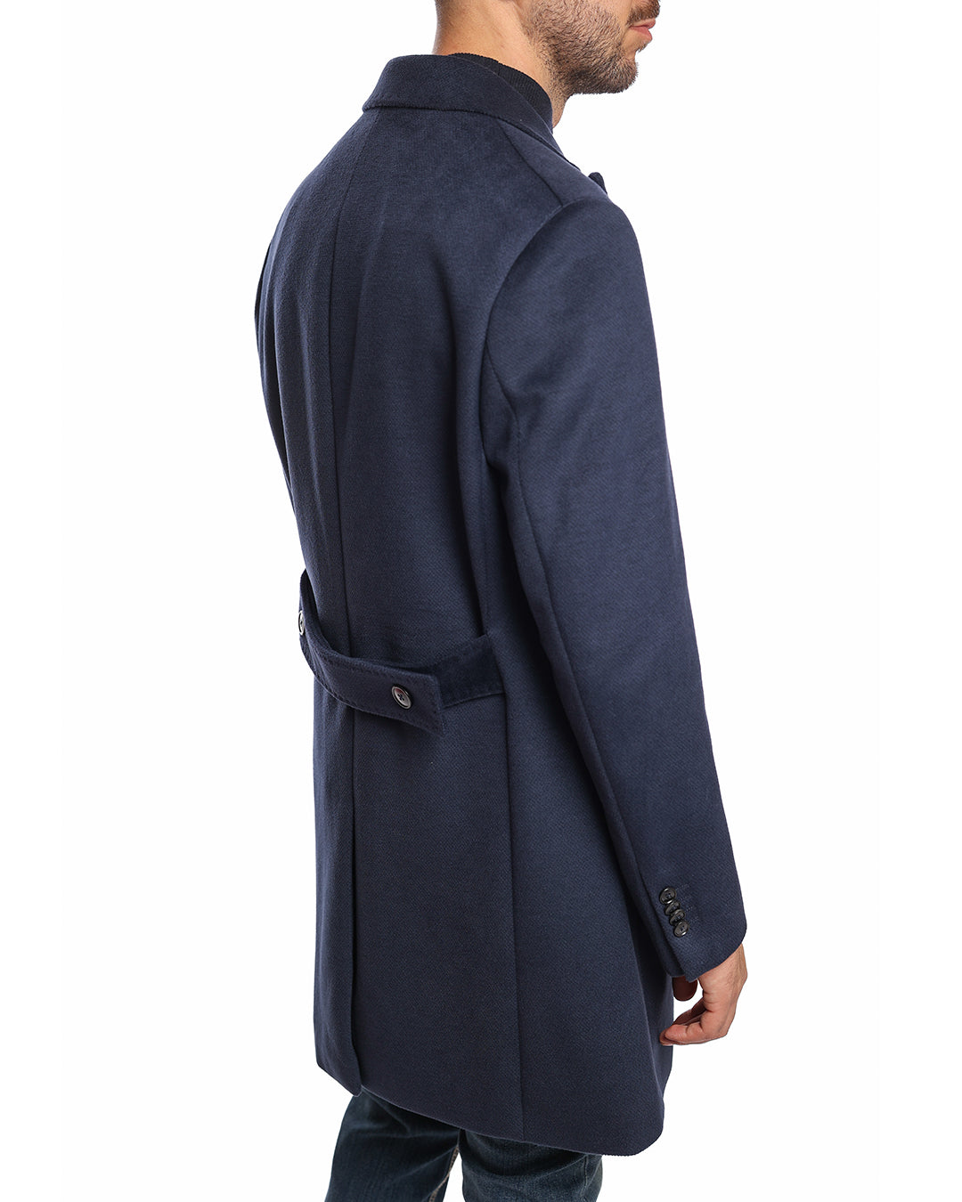 Cappotto monopetto due bottoni