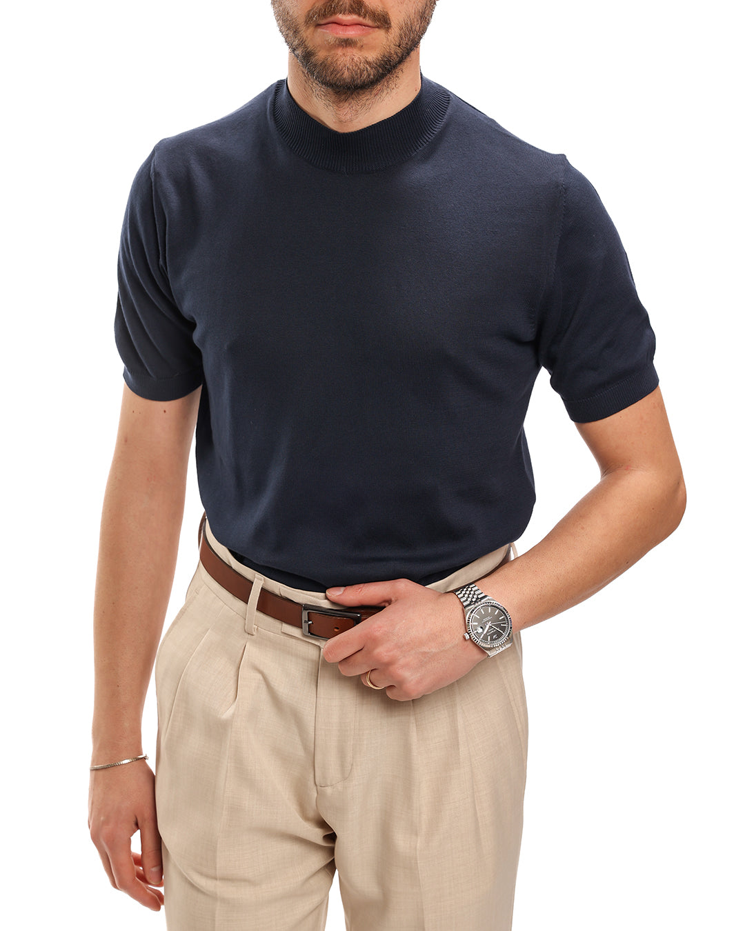 Lupetto mezza manica in filo