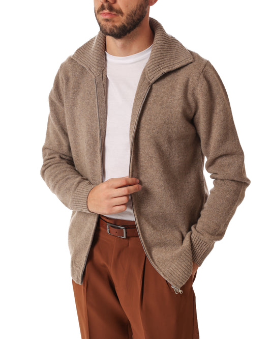 Giacca in maglia camionista