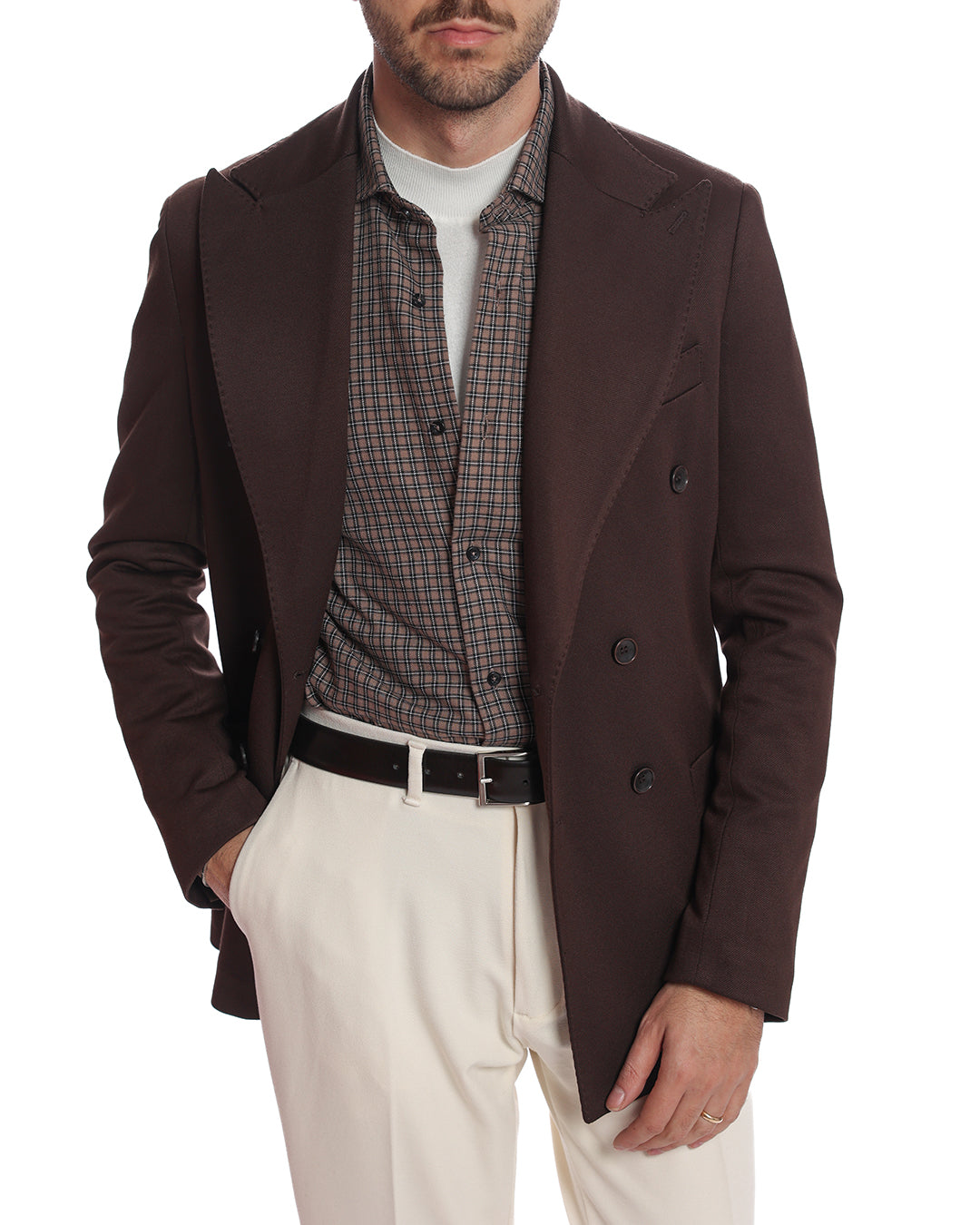 Blazer in misto lana
