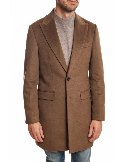 Cappotto monopetto due bottoni