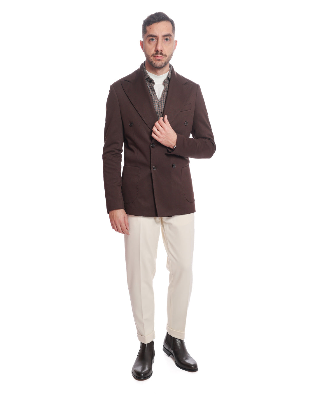 Blazer in misto lana
